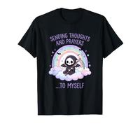 Pensamientos Humoristas Oscuros Y Oraciones A Mí Mismo Ingenio Sarcástico Camiseta