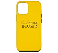 Pensamientos positivos Mentalidad positiva Actitud Optimista Carcasa para iPhone 12/12 Pro