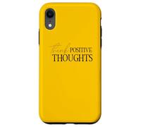 Pensamientos positivos Mentalidad positiva Actitud Optimista Carcasa para iPhone XR