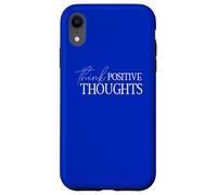 Pensamientos positivos Mentalidad positiva Actitud Optimista Carcasa para iPhone XR