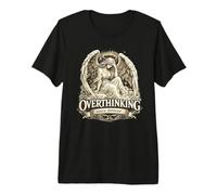 Pensando Demasiado Desde Siempre Vintage Angel Vintage Camiseta Premium