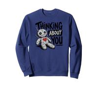 Pensando en ti Muñeca Vudú Divertida Sudadera