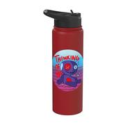Pensando en ti Muñeco vudú Scary Karma Halloween Hoodoo Stainless Steel Insulated Water Bottle