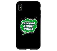 Pensando Siempre en Padel Practice Funny Padel Carcasa para iPhone XS MAX