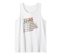 Pensar Antes de Hablar Amabilidad Maestro Camiseta sin Mangas