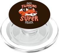 Pensar demasiado es mi súper poder PopSockets PopGrip para MagSafe
