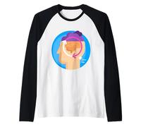 Pensar Demasiado la ansiedad Social introvertido socialmente incómodo Camiseta Manga Raglan