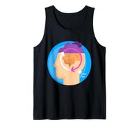 Pensar Demasiado la ansiedad Social introvertido socialmente incómodo Camiseta sin Mangas