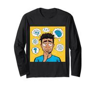 Pensar Demasiado la ansiedad Social introvertido socialmente incómodo Manga Larga