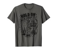 Pensar Demasiado Meme Funny Existencial Crisis Camiseta