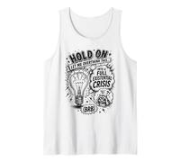 Pensar Demasiado Meme Funny Existencial Crisis Camiseta sin Mangas