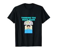 Pensar Demasiado Otra Vez Pensar Demasiado Diseño Mental Camiseta