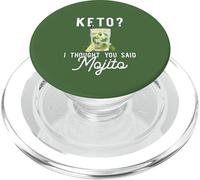 Pensé Que dijiste Que Mojito Divertido Bebiendo Meme en la Parte Posterior PopSockets PopGrip para MagSafe