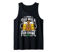 Pensé Que Esto era un Pub Crawl día de San Patricio Bebiendo Camiseta sin Mangas
