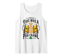 Pensé Que Esto era un Pub Crawl día de San Patricio Bebiendo Camiseta sin Mangas
