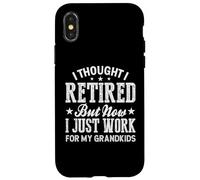 Pensé Que me jubilé, Pero Ahora Solo Trabajo para mis Nietos Carcasa para iPhone X/XS