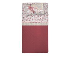 PENSIERI DELICATI Juego de sábanas para Cama Individual 100% algodón, Juego de sábanas de 90 x 200 cm con sábana Bajera, sábana encimera y 1 Funda de Almohada Tipo Saco - Made in Italy - Fantasía