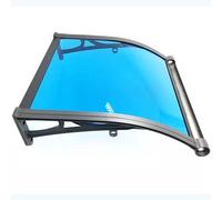 Pensilina per Porta, pensiline per finestra, pensilina esterna in policarbonato per ingresso Porta, pensilina per Porta d'ingresso, pensilina per Patio, protezione UV pioggia Neve Luce Solar