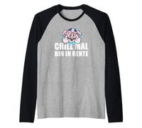 Pensión Chill Mal Bin In Rente Camiseta Manga Raglan