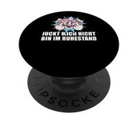 Pensión Juckt Mich Nicht Bin Im Ruhestand Rente PopSockets PopGrip Adhesivo