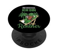 Pensión Mir Doch Egal Ich Bin Rentner Alquiler PopSockets PopGrip Adhesivo