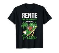 Pensión Rente Endlich Genug Zeit Für Meine Frau Rente Camiseta