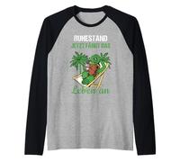 Pensión Ruhestand Jetzt Fängt Das Leben An Rente Camiseta Manga Raglan
