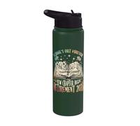 Pensionamento 2028 La scuola è finita per sempre Divertente Stainless Steel Insulated Water Bottle