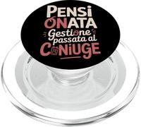 Pensionata Gestione Passata al Coniuge Regalo Pensione Donna PopSockets PopGrip para MagSafe
