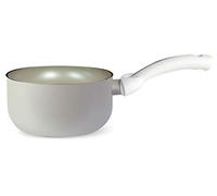 Pensofal Pen 6309-A Cacerola Antiadherente de Aluminio con Polvo de Diamante, 16 Cm, para Vitrocerámica, Inducción o Gas, 1.5 litros, Color Blanco