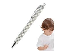 Penstone Pen - Pens Brillante | Penns Penns Retractables Con Crystal Bling Para, Estudiantes, Bocetos, Lses Exámenes, Escritura En D