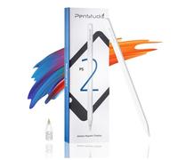 Penstudio Lápiz capacitivo para Apple iPad con soporte de carga inalámbrica, la mejor alternativa al Apple Pencil de 2ª generación de 1ª generación, rechazo de palma, sensibilidad de inclinación,
