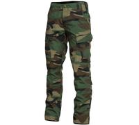 Pentagon ACU Pantalones Combate Patrulla Táctica Hombres Seguridad Woodland Camo