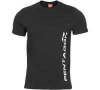 Pentagon Ageron Camiseta Seguridad Vertical Patrulla Táctica Hombres Negro