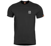 Pentagon Ageron T-shirt American Flag Estampado Hombre Camiseta Algodón Negro
