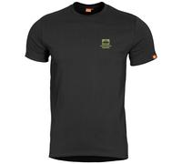 Pentagon Ageron T-shirt Eagle Estampado Hombre Camiseta Algodón Ligero Negro