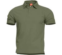 Pentagon Aniketos Polo Camiseta Ejército Táctico Seguridad Hombre Camo Green