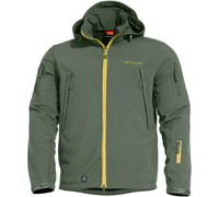 Pentagon Artaxes Escape Chaqueta Softshell YKK Táctico Impermeable Grindle Green