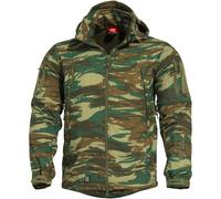 Pentagon Artaxes Hombres Softshell Chaqueta Militar Patrulla Greek Lizard Camo