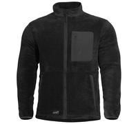 Pentagon Grizzly Sudadera Con Cremallera Lana Exterior Urbano Cálido Saco Negro