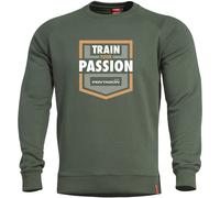 Pentagon Hawk Suéter Train Your Passion Hombres Aire Libre Formación Camo Green