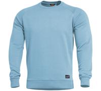 Pentagon Hawk Sweater Blank Suéter Sweater Hombres Cuello Redondo Lagoon Blue