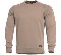 Pentagon Hawk Sweater Blank Suéter Sweater Hombres Cuello Redondo Tan Brown