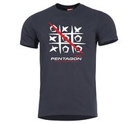 PENTAGON Hombre 3T Camiseta Negro tamaño S