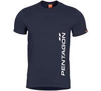 PENTAGON Hombre Ageron Camiseta Vertical Midnight Blue tamaño M