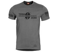 PENTAGON Hombre Ageron Zero Edition WTS T-Shirt Wolf Grey tamaño L