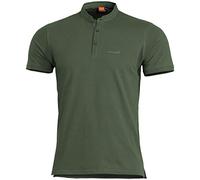 PENTAGON Hombre Levantes Henley Camiseta Camo Green tamaño L