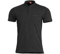 PENTAGON Hombre Levantes Henley Camiseta Negro tamaño M