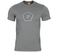 Pentagon Hombres Ageron T-Shirt Forma de Pentágono Lobo Gris tamaño S