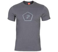 Pentagon Hombres Ageron T-Shirt Forma de Pentágono Lobo Gris tamaño S